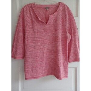 Talbots Pink Long Sleeve Top